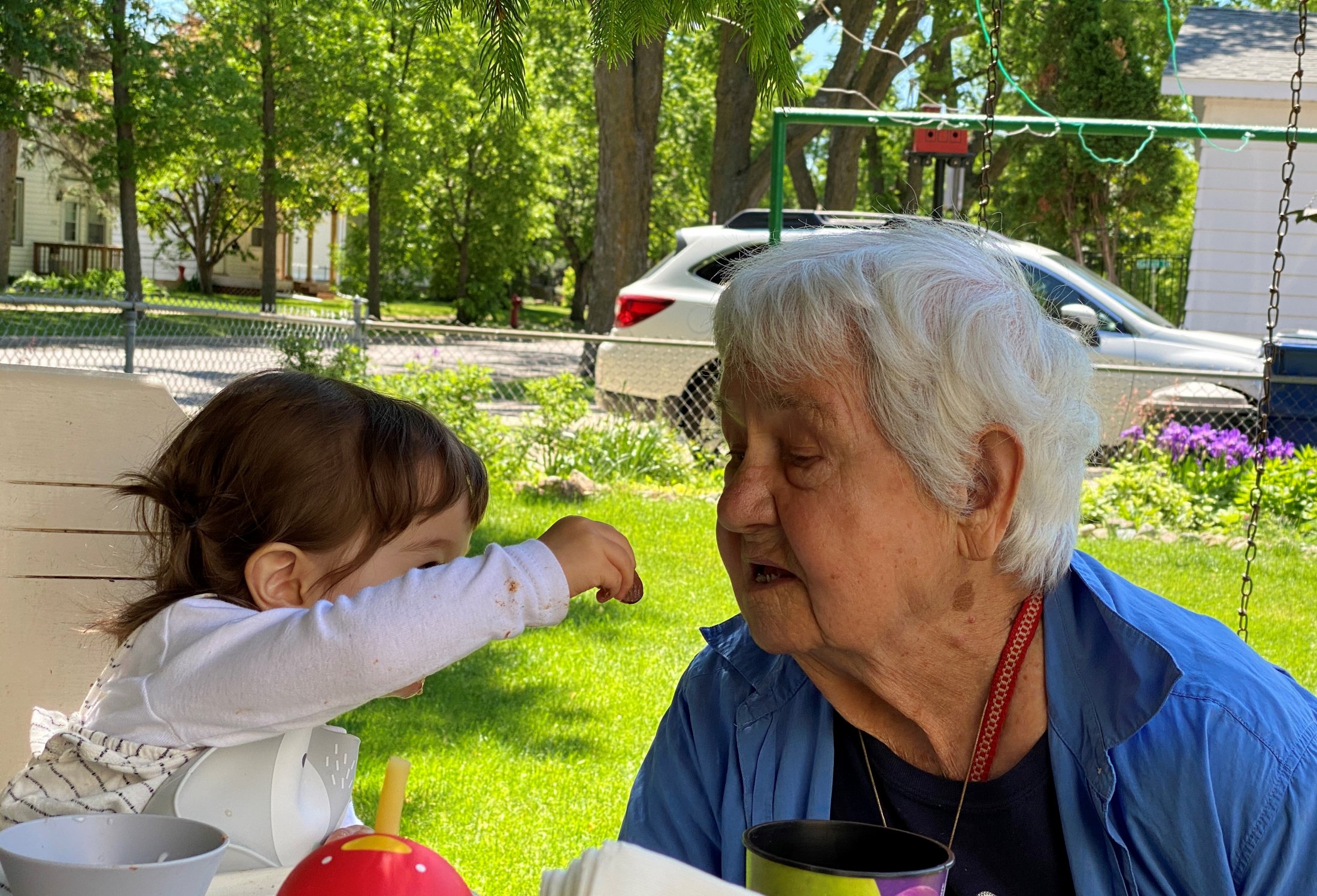 Niena & Great Gramma